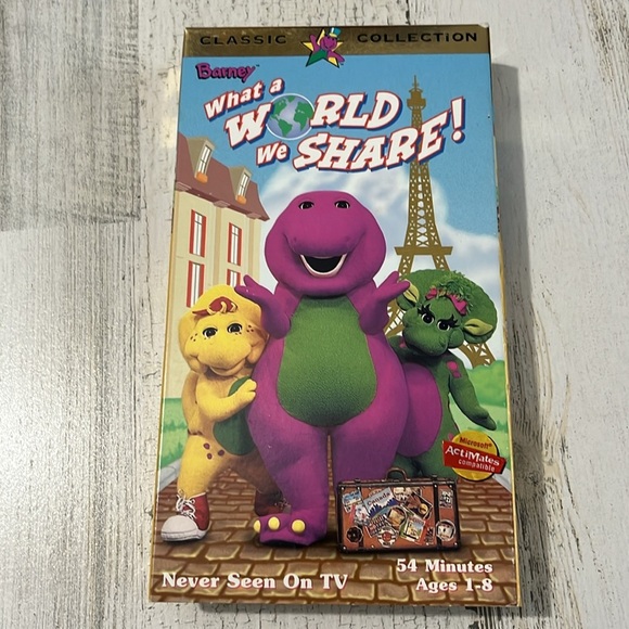 Barney Vintage VHS 3 Pack - Picture 3 of 6